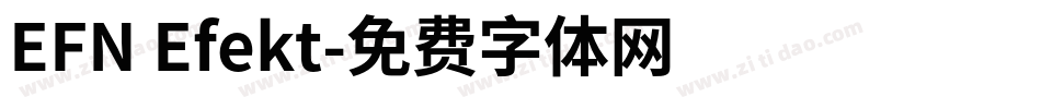 EFN Efekt字体转换
